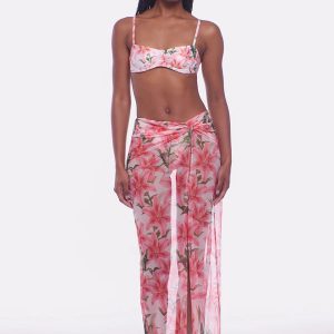 Lori Maxi Skirt Sarong Hawaiian Bloom