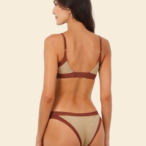 Gold Red Color Blend Array Bottom