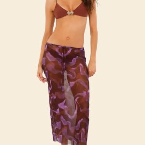Brush Flame Skirt