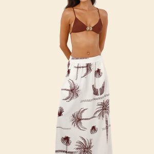 Tropical Lines Brisa Skirt