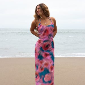 Olive Maxi Dress In Rosie Revival