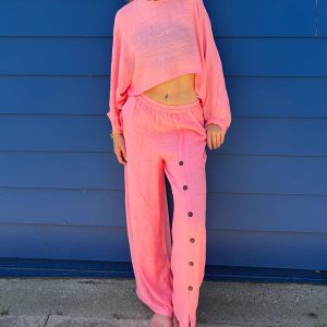 Slavia Pant Peach