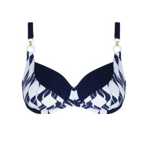 Danse Des Vagues Balconet Top Blue