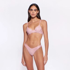 Bailey Bikini Top In Pink Pearl