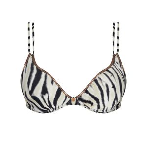 La Tigre Blanc Padded Contour Top Tigre Blanc