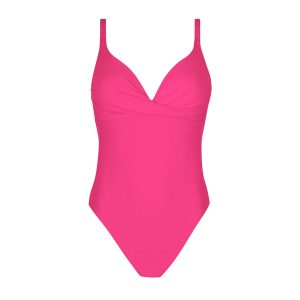 La Chiquissima Padded One Piece In Azalee