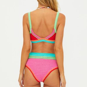 Karmen Bottom Aqua Haze Crochet