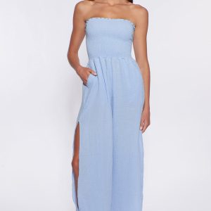 Harriet Jumpsuit Cloud Blue Iris