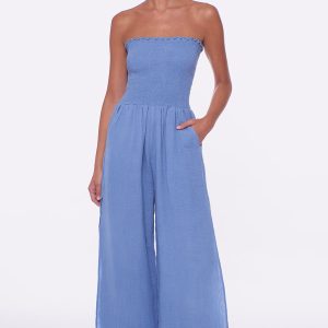 Harriet Jumpsuit Riverside Blue Iris